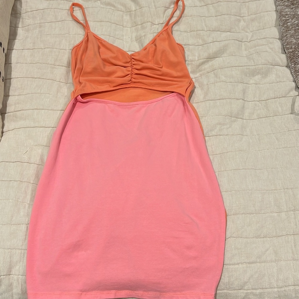 Blue blush dress
